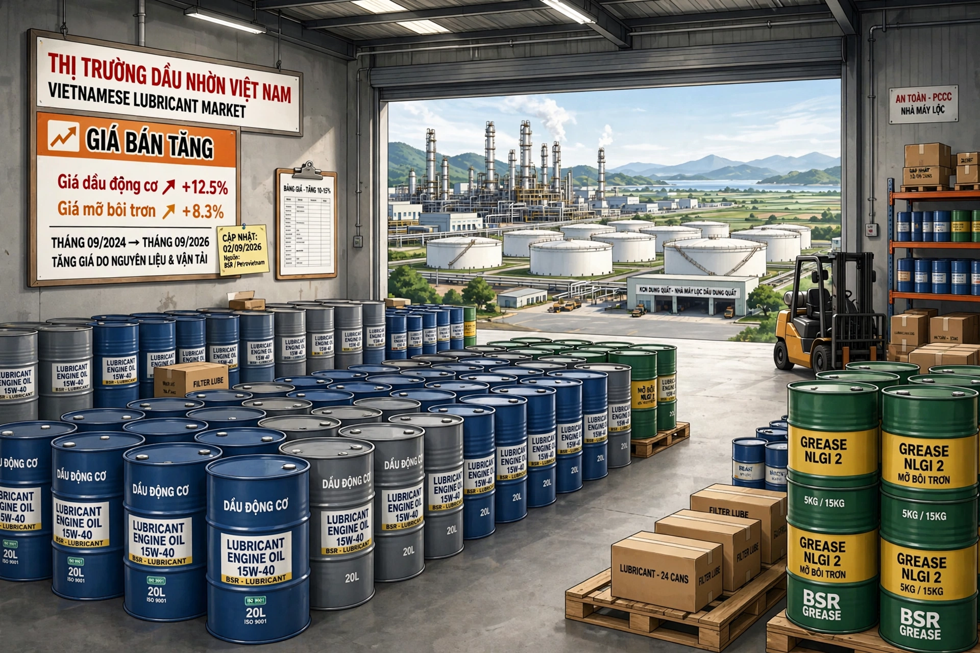 Thị trường dầu nhờn VN